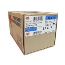 Remache de aluminio Ø5x10
