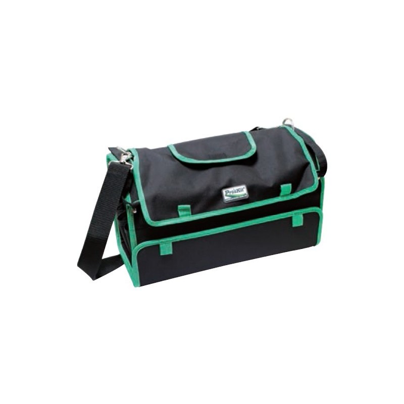 Bolsa de herramientas con barra de agarre transversal