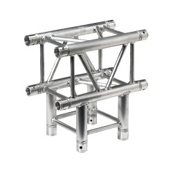 Ángulo de unión 90º 3 vias en T